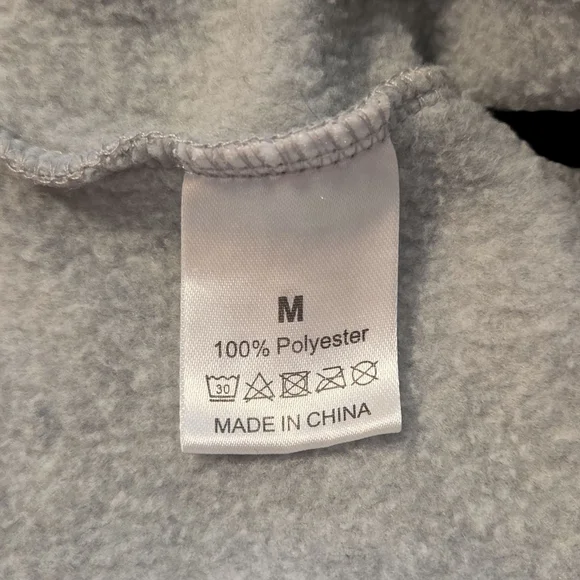 Women's Gray Holidays HalloThanksMas Sweatshirt Size M - Picture 3 of 5